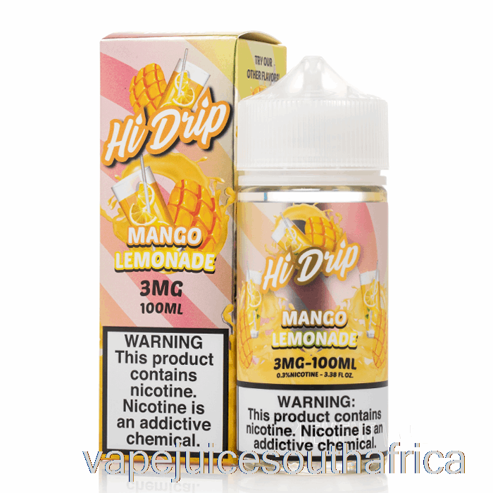 Vape Juice South Africa Mango Lemonade - Hi-Drip E-Liquids - 100Ml 6Mg